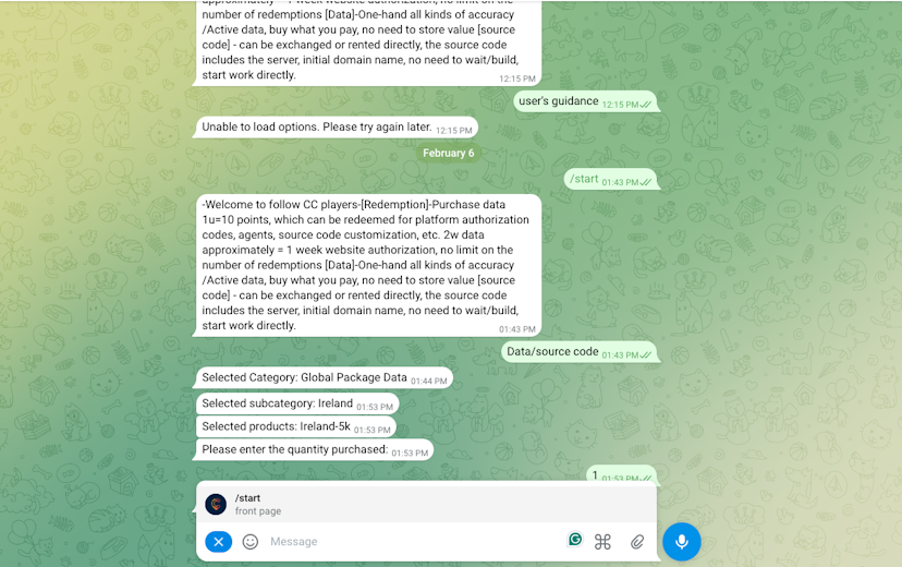 Telegram Boot Devlopment (Node + React)