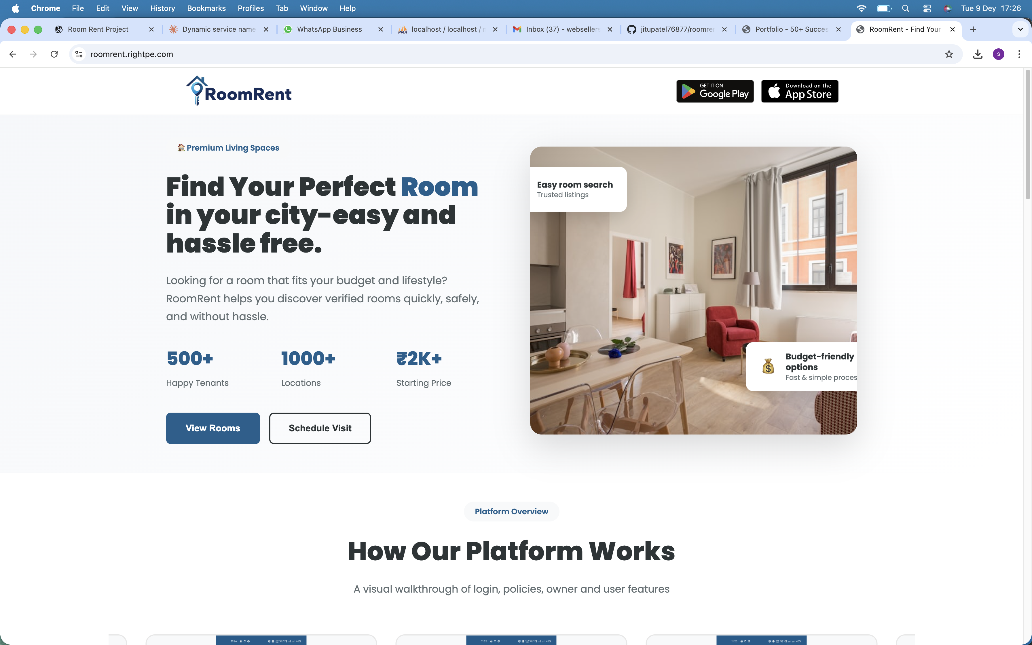 Room Rent Apps Room Rent